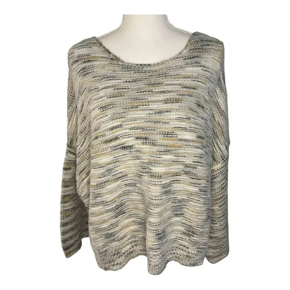 Shyanne Women’s XL Oversized Multicolored Knit Sweater